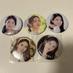 NiziU アヤカ 缶バッジ 5点セット まとめ売り