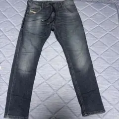 DIESEL ディーゼルジョグジーンズ ブラックグレー W34 ナロットジョグ 