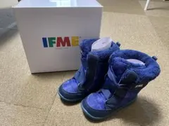 【IFME】イフミー 19cm 冬用 スノーブーツ ボア 箱付き