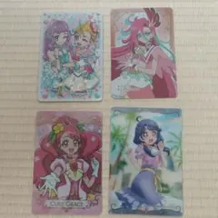 プリキュア カード 4枚セット