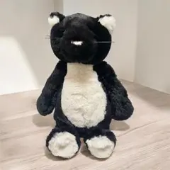 新品　ジェリーキャット ジャック　ぬいぐるみ　黒猫　ネコ　袋付き 32㎝/Mサイズ】Jellycat Jack Original ジェリーキャット ジャック 25