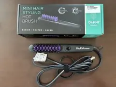 ダフニ　nano ブラシ型ヘアアイロン　パープルのサムネイル
