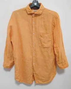 URBAN RESEARCH DOORS リネン 七分袖シャツ