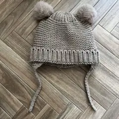 ZARA BABY 耳付き　ニット帽　50cm