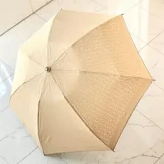 ☆美品☆ CELINE セリーヌ 長傘 ベージュ マカダム総柄 - メルカリ