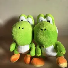 スーパーマリオ　特大サイズ　ぬいぐるみ　ヨッシー　2個セット