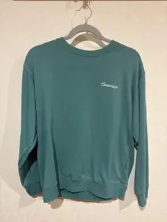 Converse スニーカーグラフィック トレーナー L グリーン