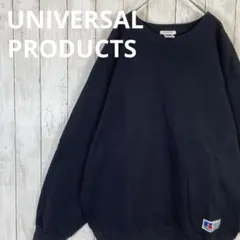 UNIVERSAL PRODUCTS × RUSSELL スウェット ネイビー