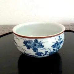 染付 四君子文 鉢 陶磁器 煎茶道具　 昭和レトロのサムネイル