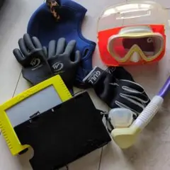 GULL ダイビングシュノーケルセット Sサイズ