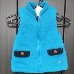 新品 キムラタン ラキエーベ  ベスト 90 リバーシブル