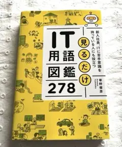 見るだけIT用語図鑑278 草野俊彦　参考書 本　IT