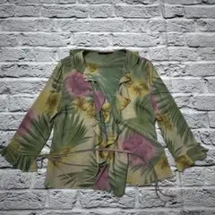 ラルフローレン　シルク　カシュクールシャツ　ｗ1125-0717-⑥-②