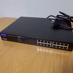 エレコム　EHB-UG2C16-PL PoEアンマネージスイッチ　16ポート