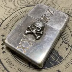 Zippo ジッポ ユリ紋章 フルールドリス USA製 2004年 着火確認済 