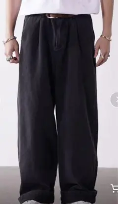 fuv - wide denim pants ワイドデニムパンツ