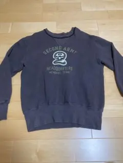 フェローズ　スウェット　うさぎ　ネイビー　厚手 フェローズ セットインスリーブスウェット Pherrow\u0027s EASY NAVY 24W-PVSS 長袖 トレーナー 国産 日本製 メンズ アメカジ  送料無料