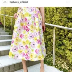 the hany オリジナルプリントフレアスカートのサムネイル