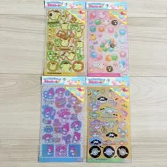 サンリオキャラクターズ キラッとシール3 4枚セット