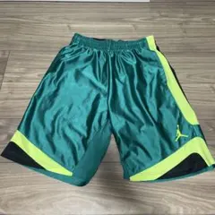 NIKE JORDAN ハーフパンツ L グリーン バスパン