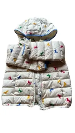 週末セール！GAP baby カラフル刺繍フード付きジャケット90センチ