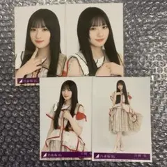 乃木阪46 ビリヤニ 生寫真 コンプ 4枚 川﨑桜 川崎