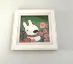 キャラクターアート リサとガスパール　木製フレーム付き