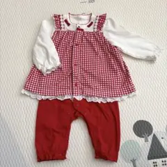 オールインワン　女の子　80cm