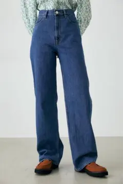 【MOUSSY】HIGH WAIST 90S STRAIGHT