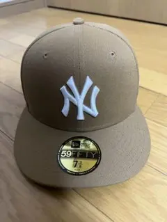 New Era ニューヨーク・ヤンキース 59FIFTY ベージュ7 3/8