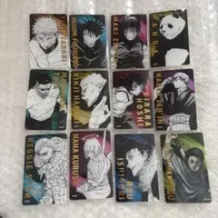 呪術廻戦展 箔押しクリアカード C 12枚セット