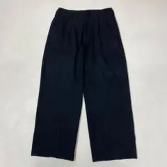 KAIKO カイコー WIDE SLACKS 2タック ブラックのサムネイル