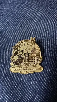 ディズニーランドホテル　グランドオープン　ピンバッジ　ファンタジア 魔法使い