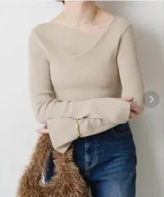 COLLAGE GALLARDAGALANTE 長袖トップス ベージュ