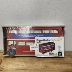 【新品未使用】ドイツ ペンスタンド ダブルデッカー ロンドンバス ペン立てのサムネイル