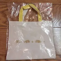 付録 トートバッグ アイボリー/イエロー　新品未使用