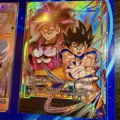 日本未配布プロモ　フュージョンワールド　サイヤ人４　エナジーマーカー　箔押しキラ