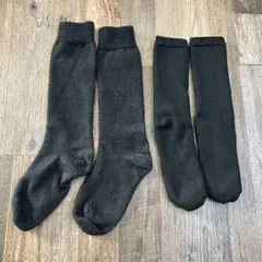 暖か靴下　2足セット　内側パイル　裏ボア　レディース