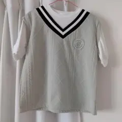 Charm Girl 重ね着風 Tシャツ ベスト付きのサムネイル