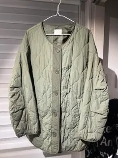 ブラック キルティングジャケット