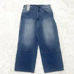 未使用✨タグ付　Dickies デニムペインターパンツ　BEAMS別注　XLのサムネイル