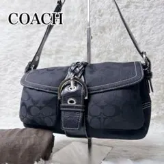 COACH SOHO Leather Shoulder Bag Y2Kのサムネイル