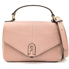 FURLA ダフネ ショルダーバッグ 2way ハンドバッグ フルラ ピンク