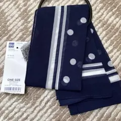 ☆値下げ！新品、未使用水玉スカーフGU