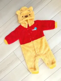 くまのプーさん 着ぐるみ 70 ロンパース