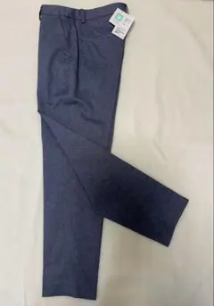 ユナイテッドアローズ テーパードパンツ オックス生地 手洗い可 ライトダンガリー