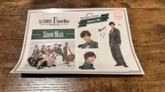 Snow Man 1th アニバーサリー　ステッカー　阿部亮平