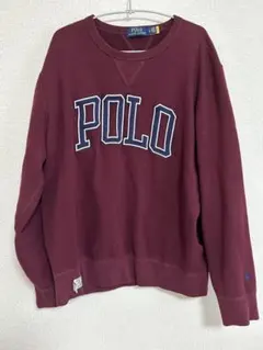 Polo Ralph Lauren バーガンディ トレーナー