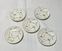 香蘭社 リンドフィールド 花 皿 銘々皿 5客セット