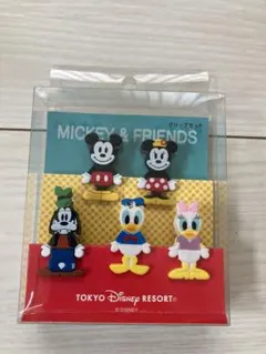 東京ディズニーリゾート ミッキー＆フレンズ クリップセット 5個入り